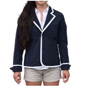 Scull and Sweep Navy & White Women’s Regatta Blazer *with Row America logo